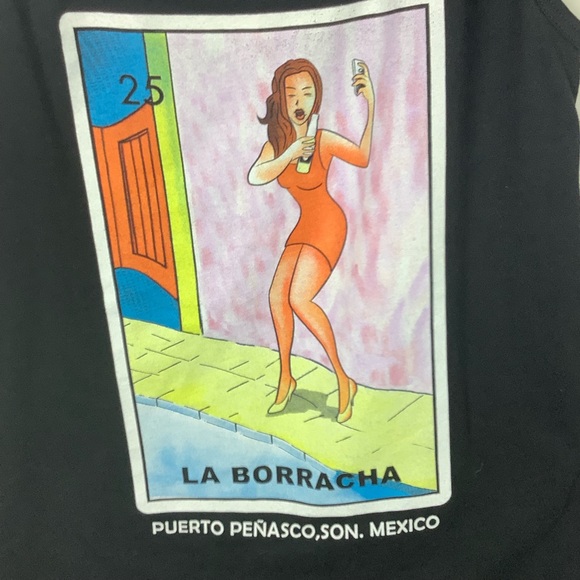 3 for $25 Loteria La Borracha Tank Top - Picture 4 of 5